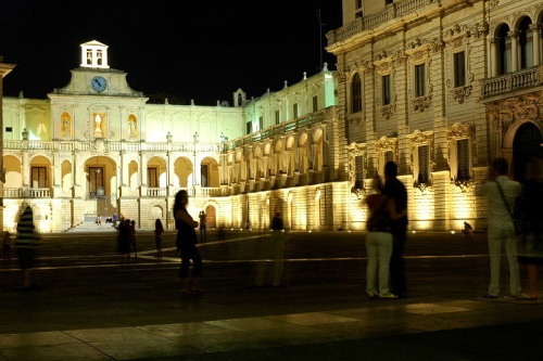Piazza del Duomo en Lecce piazza del Duomo