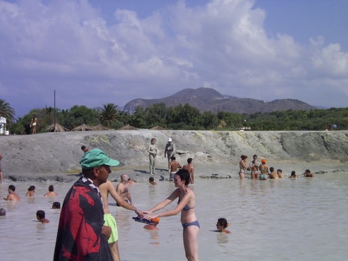 Baños de barro en Vulcano