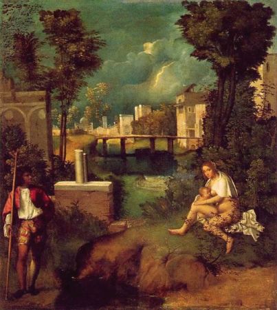 La tempestad de Giorgione, arte en Venecia